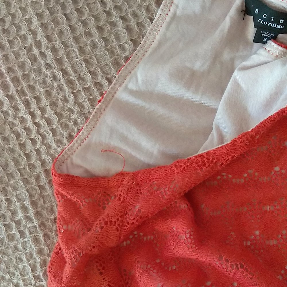 Sanctuary Red/Orange Sleevless Dress - Picture 9 of 12